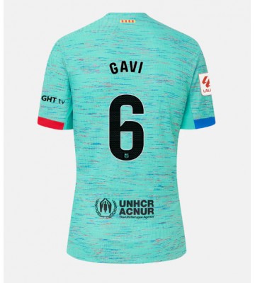 Maillot de foot Barcelona Paez Gavi #6 Troisième 2023-24 Manches Courte